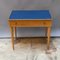 Bedside Tables with Blue Glass Top, Set of 2, Image 6