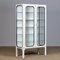 Vintage Glass & Iron Medical Cabinet, 1970s 2