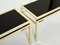French Brass End Tables by Guy Lefevre for Maison Jansen, 1970s, Set of 2 3