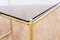 Vintage Brass & Smoked Glass Side Table, Image 10