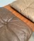 Norwegian Siesta Lounge Chair Ottoman Leather Cushion by Ingmar Relling for Westnofa 7