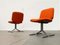 Set of Vintage German Space Age Seat 150 Chairs by Herbert Hirche for Mauser 2