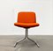 Set of Vintage German Space Age Seat 150 Chairs by Herbert Hirche for Mauser 37