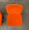 Set of Vintage German Space Age Seat 150 Chairs by Herbert Hirche for Mauser 19
