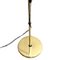Gilt Chrome Floor Lamp with Two Positional Lights, Image 3