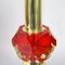 Murano Glass Desktop Lamps by Luigi Mandruzzato, Set of 2 5