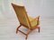 Danish Oak & Wool Rocking Chair, 1970s 14