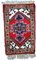 Handgeknüpfter orientalischer Vintage Hamadan Vintage Teppich, 1960er 1