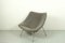 Chaise Oyster Vintage en Tissu Ploeg Gris par Pierre Paulin pour Artifort Kvadrat 5