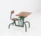 Vintage Industrial One Seat School Desk by Jean Prouvé 1