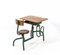 Vintage Industrial One Seat School Desk by Jean Prouvé, Image 5