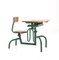 Vintage Industrial One Seat School Desk by Jean Prouvé 2