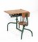 Vintage Industrial One Seat School Desk by Jean Prouvé 6
