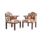 Art Deco Amsterdam School Walnut Armchairs from FA. Drilling Amsterdam, Set of 2 3