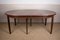 Large Scandinavian Rosewood Extendable Dining Table, 1960, Image 8