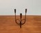 Mid-Century String Style Teak Candleholder 16