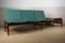 Großes modulares skandinavisches Sofa mit Gestell aus Teak & Stoffbezug von Gunnar Sørlie für Karl Sørlie & Sønner, 3er Set 14
