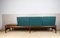 Large Scandinavian Teak and Fabric Modular Sofa by Gunnar Sørlie for Karl Sørlie & Sønner, Set of 3 3