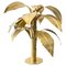 Brass Palm Tree Table Lamp, 1970s 1