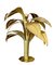 Brass Palm Tree Table Lamp, 1970s 3