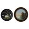 19th Century Hand-Painted Teracotta Decorative Plates by Hjorth, Set of 2 1