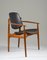 Danish Teak and Leather Chair by Arne Vodder for France & Daverkosen 3