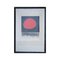 Penny Ormerod, Black, Blue and Red Composition, 1977, Print, Framed 2