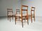 Chaises Leggera par Gio Ponti pour Cassina, Italie, 1952, Set de 4 5