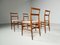 Leggera Stühle von Gio Ponti für Cassina, Italien, 1952, 4er Set 5