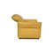 Yellow Leather Two-Seater Sofa from Koinor, Image 11