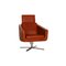 Cognac Leather Armchair from FSM Pavo 1