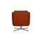 Cognac Leather Armchair from FSM Pavo 9