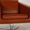 Cognac Leather Armchair from FSM Pavo 4