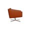 Cognac Leather Armchair from FSM Pavo 8