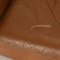 Sofá de dos plazas Lauriana de cuero marrón de Tobia Scarpa para B&B Italia, Imagen 7