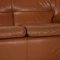 Brown Leather Lauriana 2-Seat Couch by Tobia Scarpa for B&B Italia, Image 3