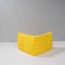 Divano modulare Togo giallo di Michel Ducaroy per Ligne Roset, set di 3, Immagine 4