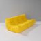 Divano modulare Togo giallo di Michel Ducaroy per Ligne Roset, set di 3, Immagine 10