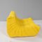 Modular Togo Sofa in Yellow by Michel Ducaroy for Ligne Roset, Set of 3, Image 7