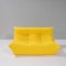 Modular Togo Sofa with Footstool in Yellow by Michel Ducaroy for Ligne Roset, Set of 5 16