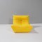 Modular Togo Sofa with Footstool in Yellow by Michel Ducaroy for Ligne Roset, Set of 5, Image 10