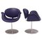 Purple Little Tulip Swivel Chairs by Pierre Paulin for Artifort, Set of 2 1