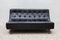 Black Leather Tufted Sofa by Gerard van den Berg for Montis, Netherlands, 1980s 6