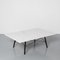 Tavolino da caffè rettangolare in marmo di Carrara di Charles & Ray Eames per Vitra, Immagine 1