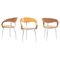 Chairs in Leather from Calligaris, Set of 3 1