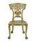 19th Century Biedermeier Carved and Painted Cane Chair, Image 2