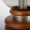 Lámpara de mesa vintage de madera, Imagen 3