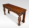 Large Carved Oak Console Table, Image 7