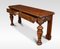 Large Carved Oak Console Table, Image 10