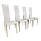 Vintage S44 Dining Chairs by Giancarlo Vegni for Fasem, 1980s, Set of 4 1